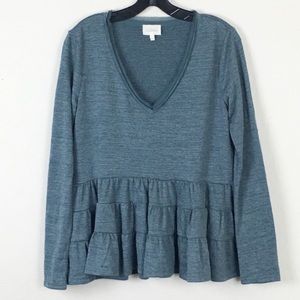 • anthropologie • thea ruffle top